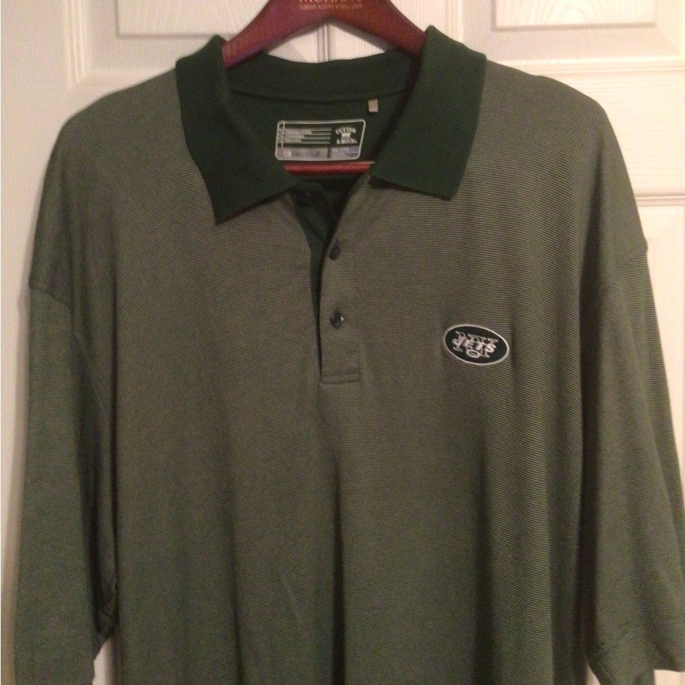 JETS, XXL, Cutter & Buck, CB DRYTEC Polo